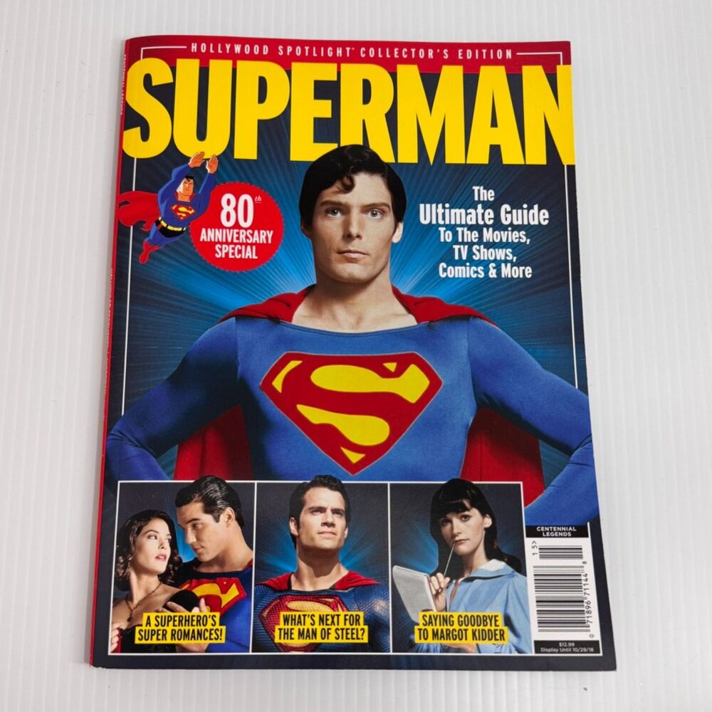 Vintage Superman 80th Anniversary Special Magazine Ultimate Guide Comic Movie